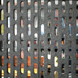 Felt and polycarbonate screens designed with Diller Scofidio + Renfro, NY and fabricated by FELT and E.F. Walter Inc.