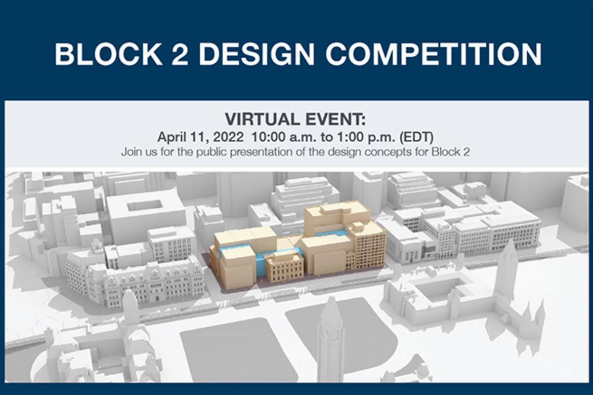 RAIC|IRAC Renewal of Block 2 - A virtual presentation from Public Services and Procurement Canada (PSPC) in partnership with the RAIC