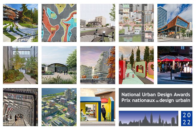 Canadian projects selected for the 2022 National Urban Design