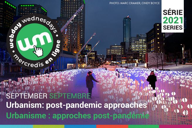 September 2021 Webinar Series - Urbanism: Post-Pandemic Approaches Poster