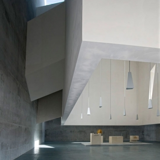 Paroisse San Giacomo (Foligno, Italie) | design :  Massimiliano Fuksas Architetto (Taymoore Balbaa– membre de l’équipe) 