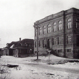 Public Building and Post Office, Grand Falls, ca. 1917