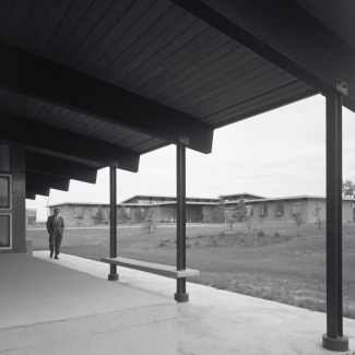 1964 exterior of treatment unit
