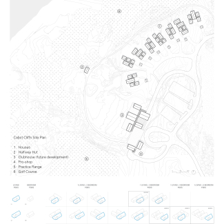 Plan d’ensemble et matrice de typologie 