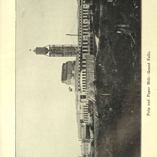 Pulp and Paper Mill, Grand Falls, ca. 1910