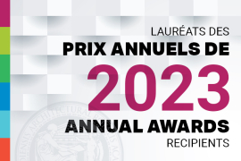 Laureats des Prix Annuels de 2023 Annual Awards Recipients