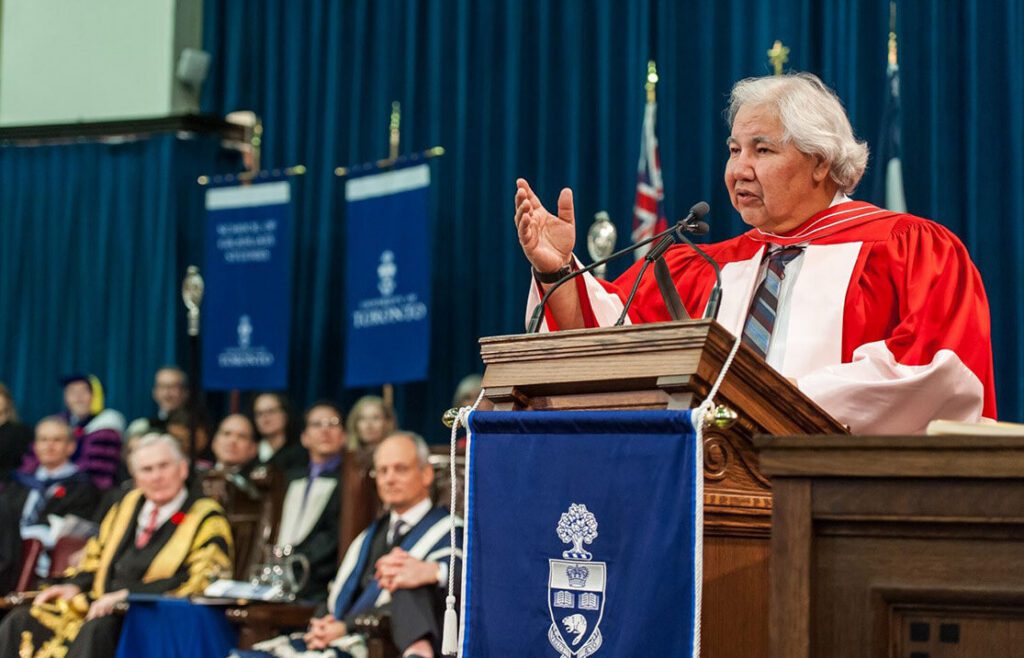 Honorable Justice Murray Sinclair project