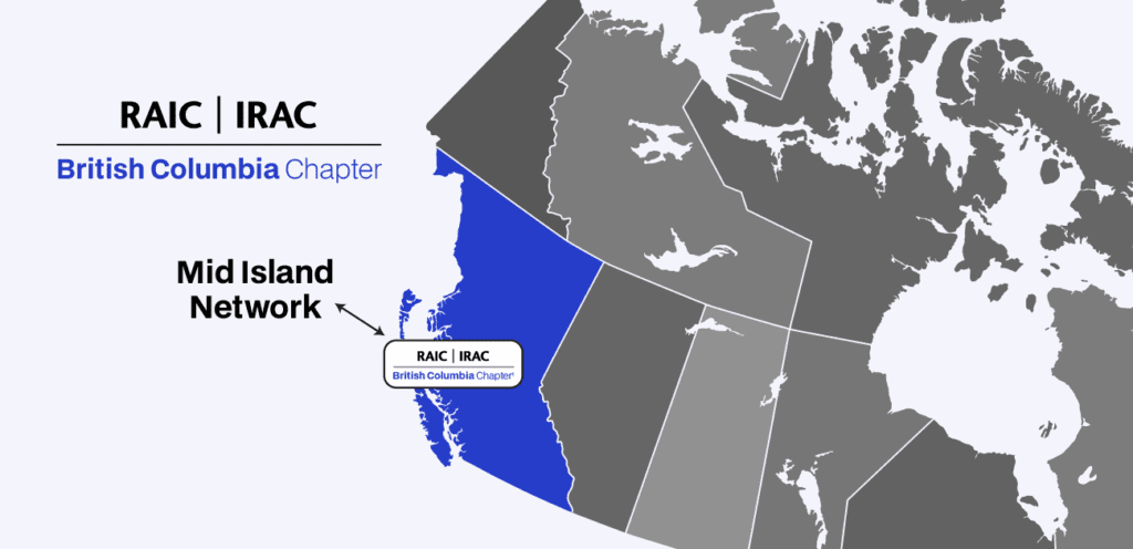 Map showing BC with the Victoria Island chapter highlighted