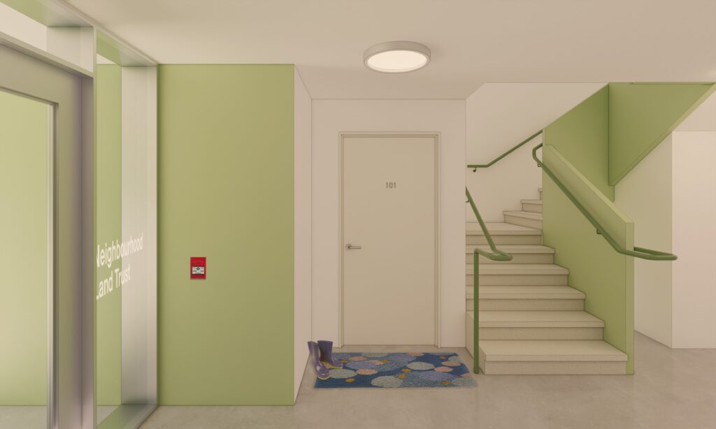 Réforme du code du bâtiment concernant les espaces desservis par un seul escalier d’issue project