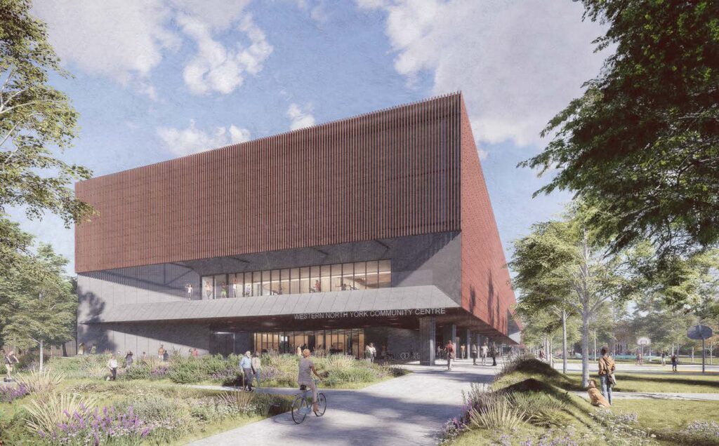 Centre Communautaire de l’ouest de North York | Promouvoir les normes sur les émissions nettes zéro dans l’architecture publique project