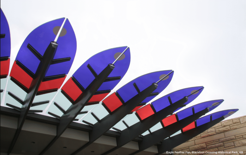 Eagle Feather Fan, Blackfoot Crossing Historical Park, AB