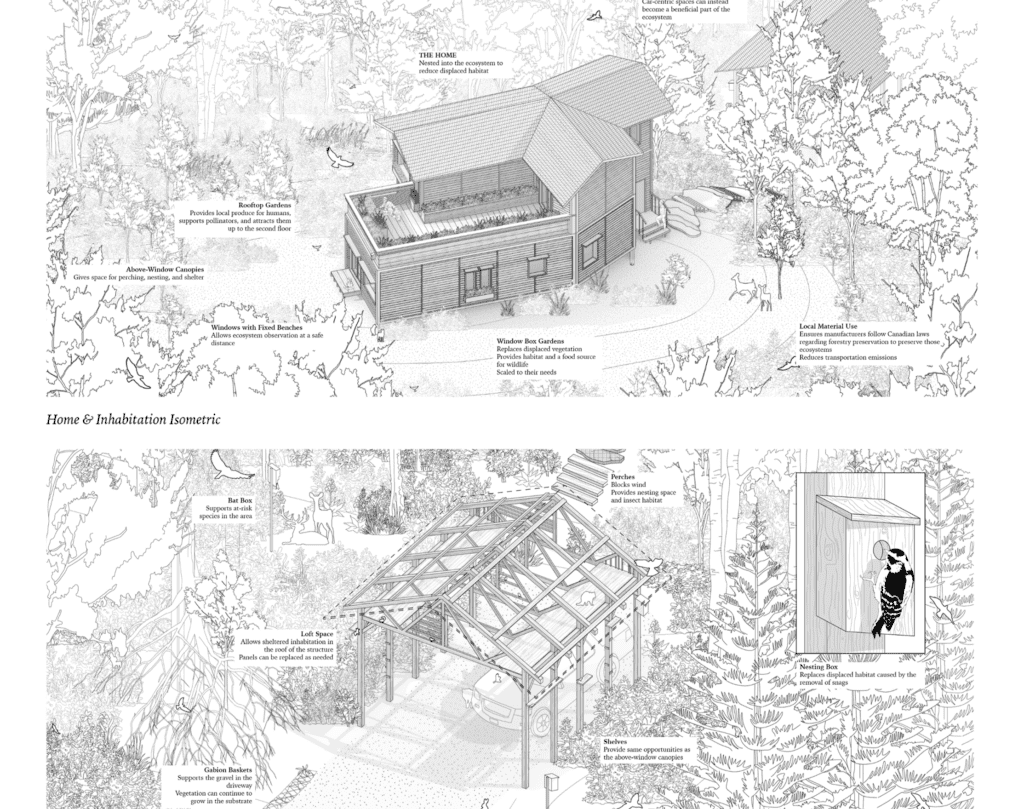 Sydney Allen, Habitation écologique : une approche de conception centrée sur la vie pour l’habitation multiespèces project